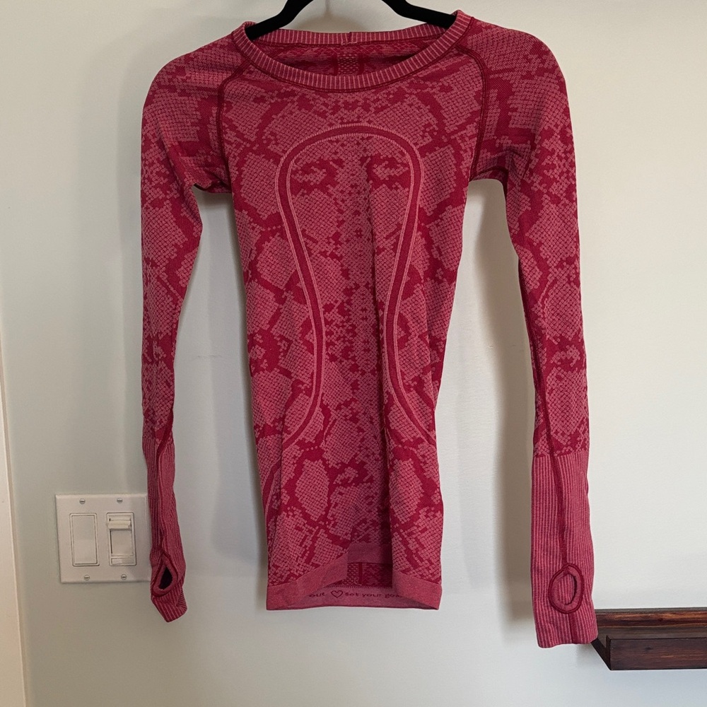 Lululemon long sleeve swiftly Long Top